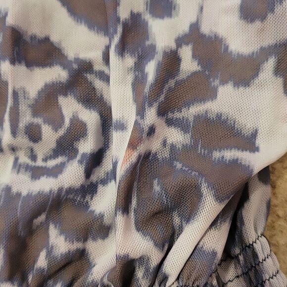 Boston Proper lavender/ grey 3/4 length sleeve blouse - Picture 10 of 10